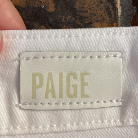 Paige white denim shorts - Picture 4 of 4